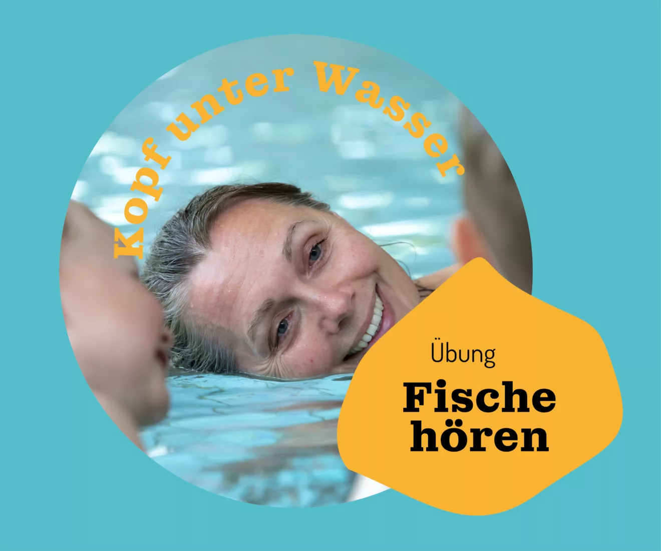 Zeige deinem Kind, wie es im Wasser Fische hören kann!