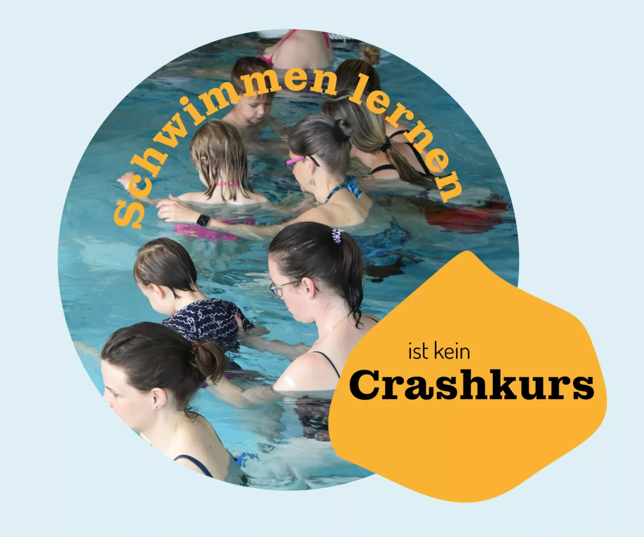 Schwimmen lernen ist kein Crashkurs