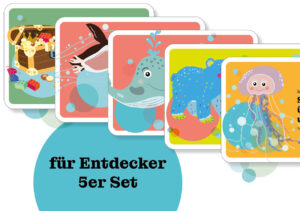 5er Kartenset Entdecker 5er Set "Entdecker"