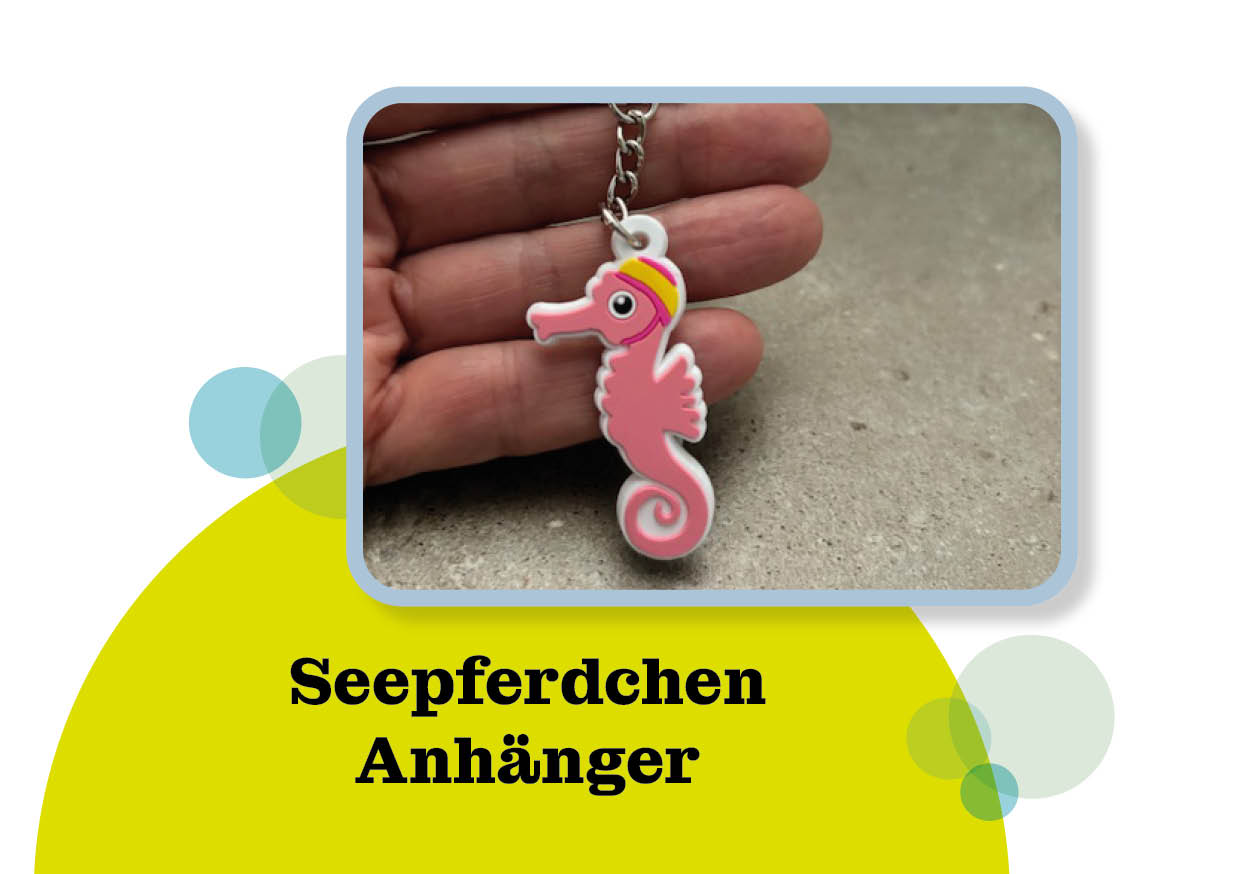 Seepferdchen-Anhänger  – das erste Abzeichen